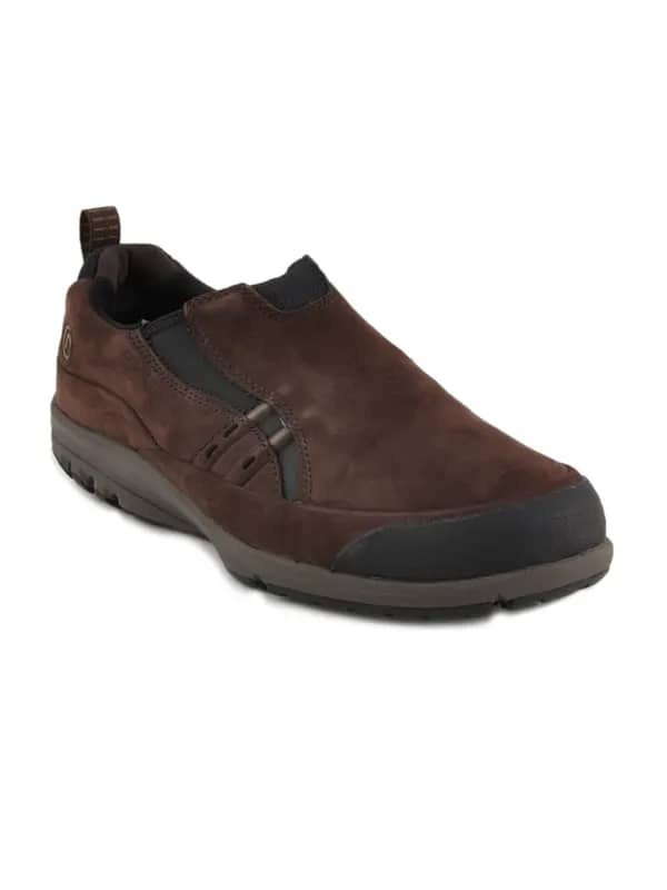 Rockport Men Sc Slip On Brown Casual Shoes