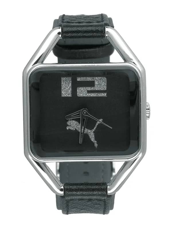 Puma Women Pliancy Black Watches