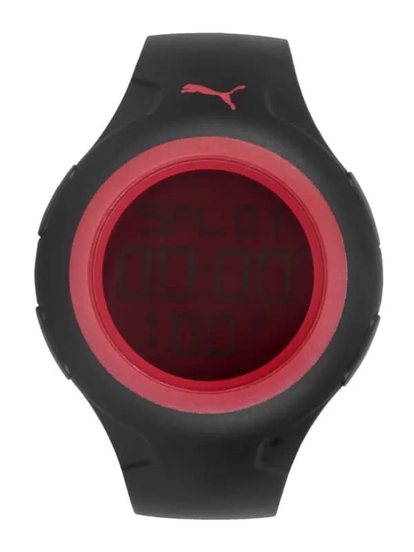 Puma Men Spin Gents Black Watches