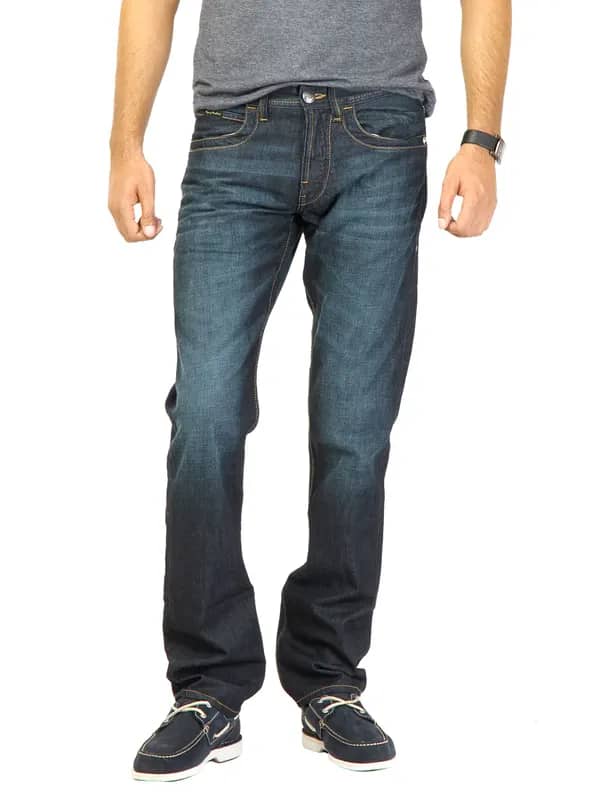 Flying Machine Men Midrise Blue Jeans