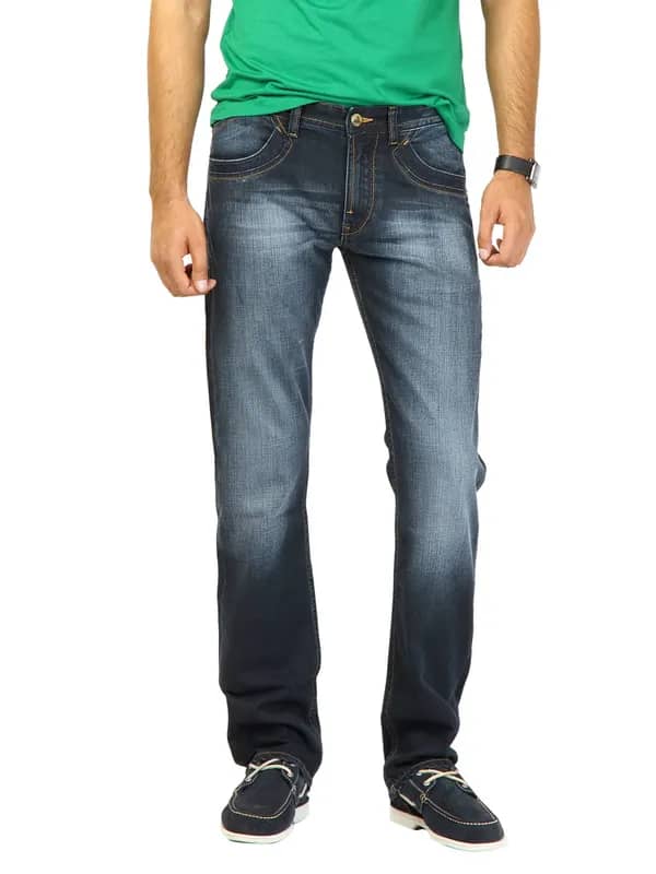 Flying Machine Men Midrise Blue Jeans