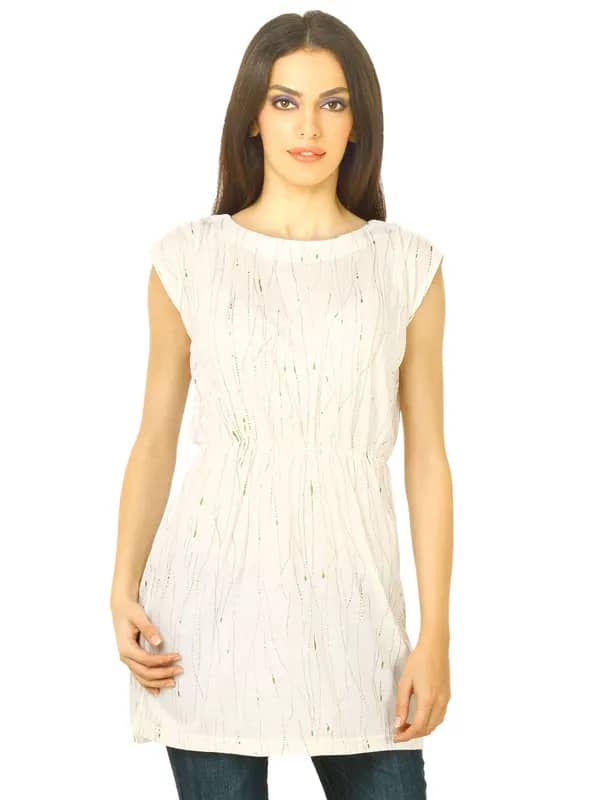 Flying Machine Women RN HS Tunic Top