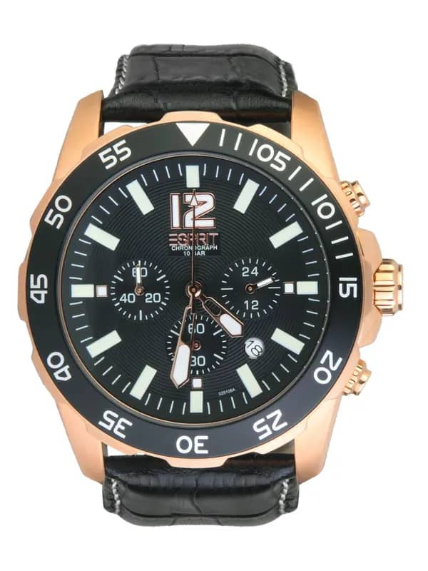 Esprit Men Athletic Rosegold Copper Watches