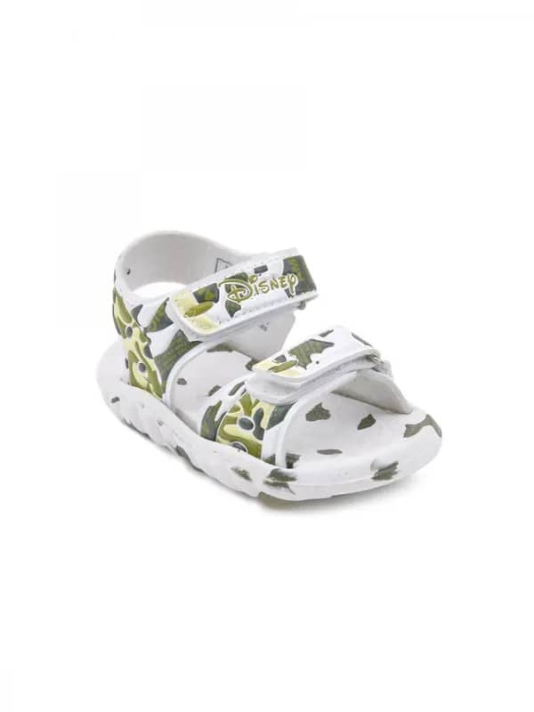 Disney Unisex Kids Basic White Flip Flops