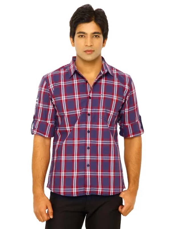 Wrangler Men Country Eagle Red Shirt