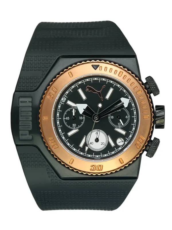 Puma Men Turbo Black Chronograph Watch