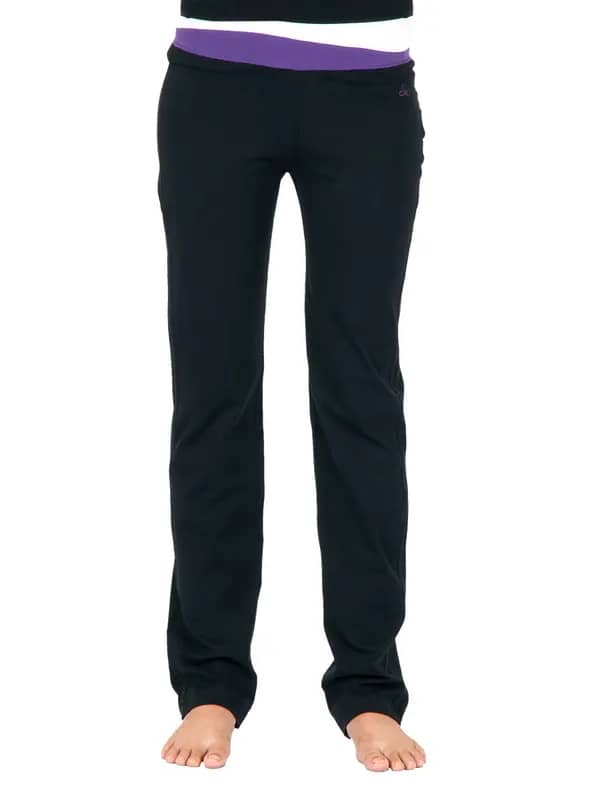 Urban Yoga Women Solid Black Track Pants