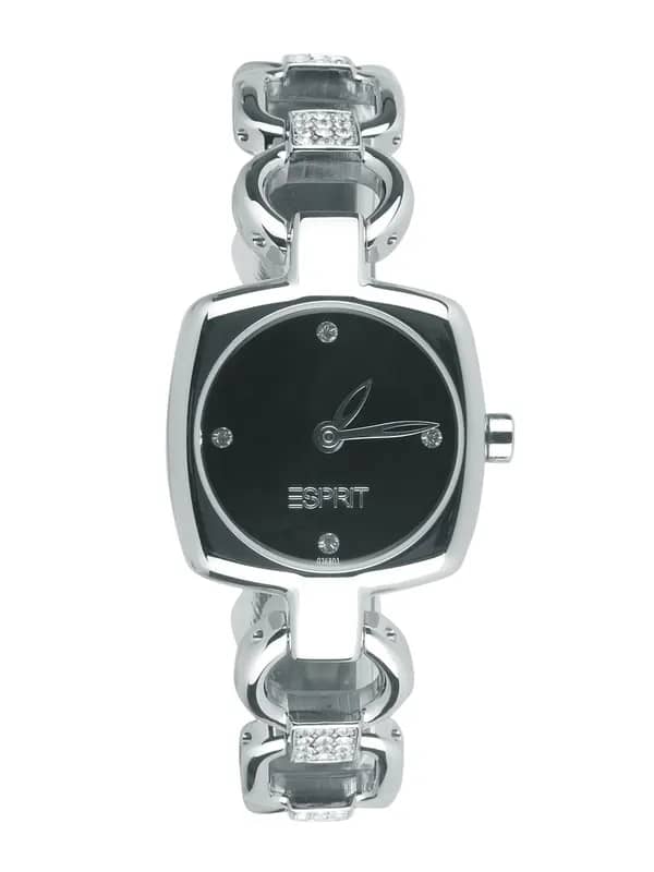 Esprit Women Cinecitta Black Steel Watches