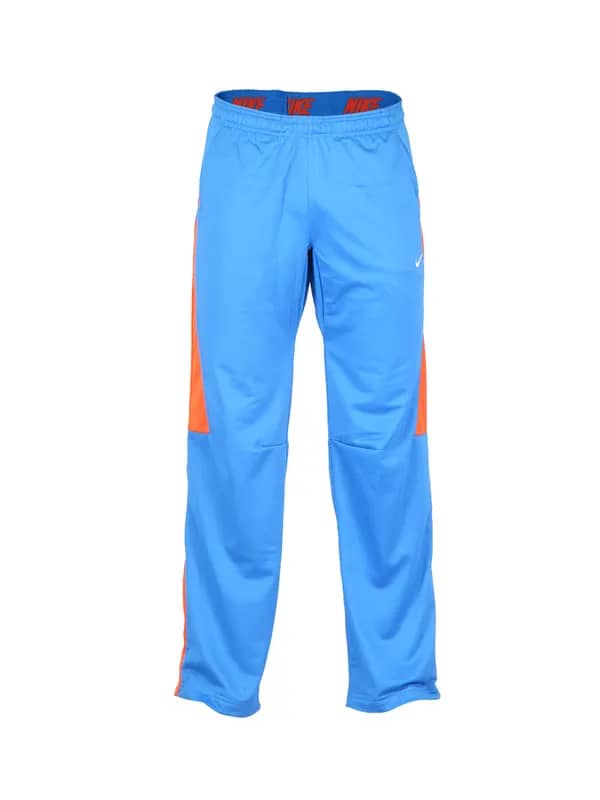 Nike Men Crickt Blue Track Pants
