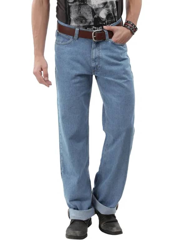 Lee Men Light Blue Chicago Fit Jeans