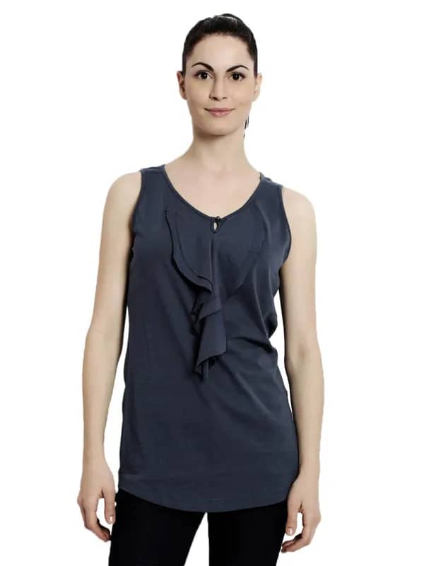 United Colors Of Benetton Women Winter Blue Top