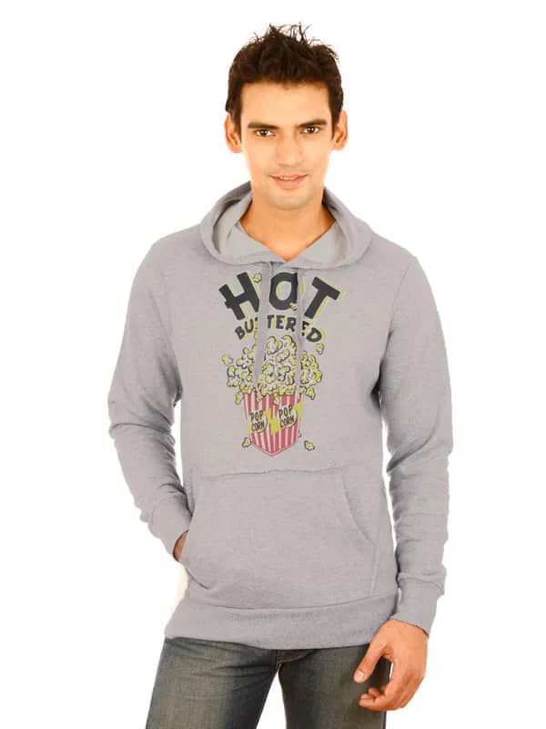 United Colors of Benetton Men Grey Sweatshirt