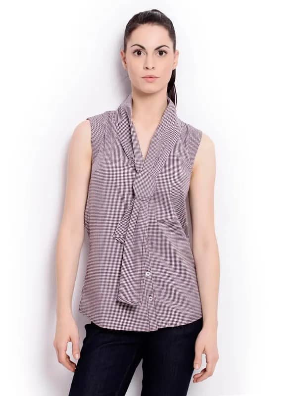 United Colors of Benetton Women Light Winter Brown Top