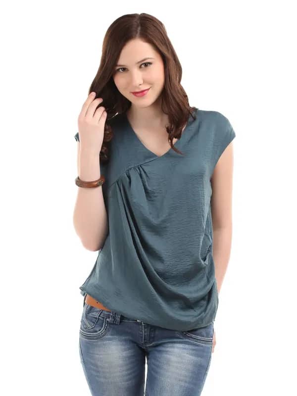 United Colors of Benetton Teal Top