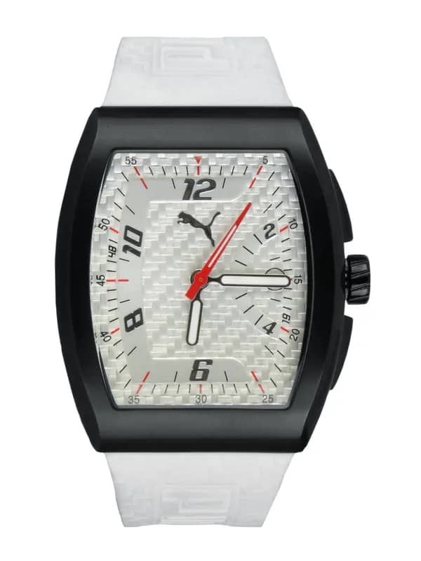 Puma Men Acceleration White Watch