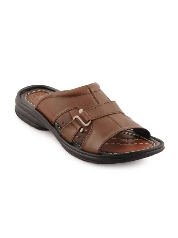 Franco Leone Men Casual Brown Sandals