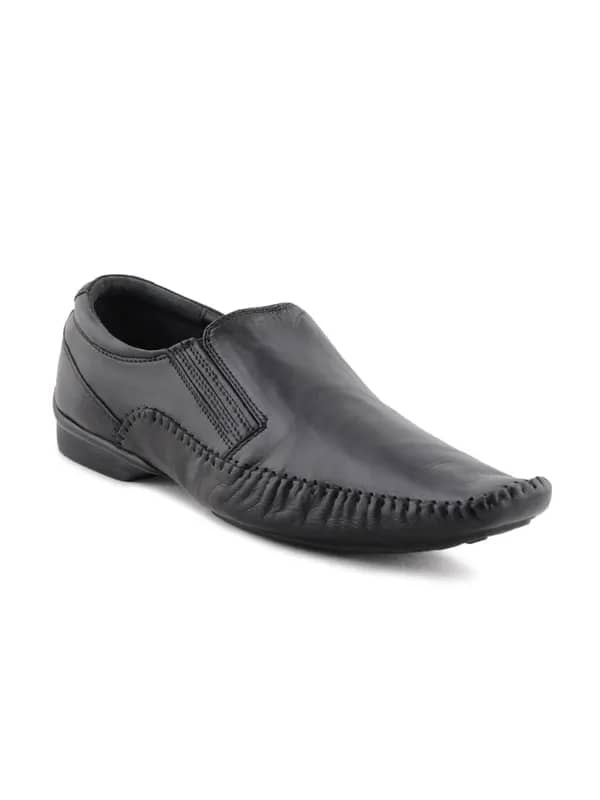 Franco Leone Men Formal Black Formal Shoes