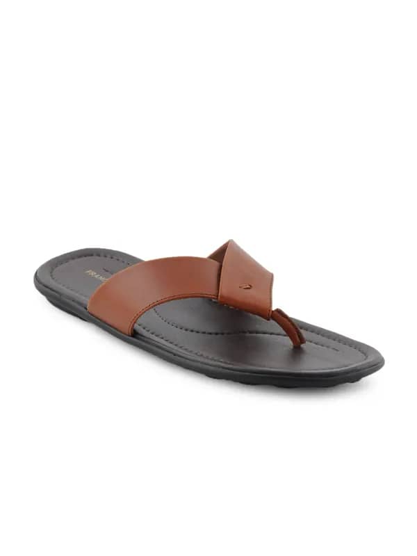 Franco Leone Men Casual Tan Sandals