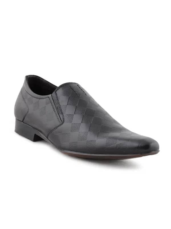 Franco Leone Men Formal Black Formal Shoes