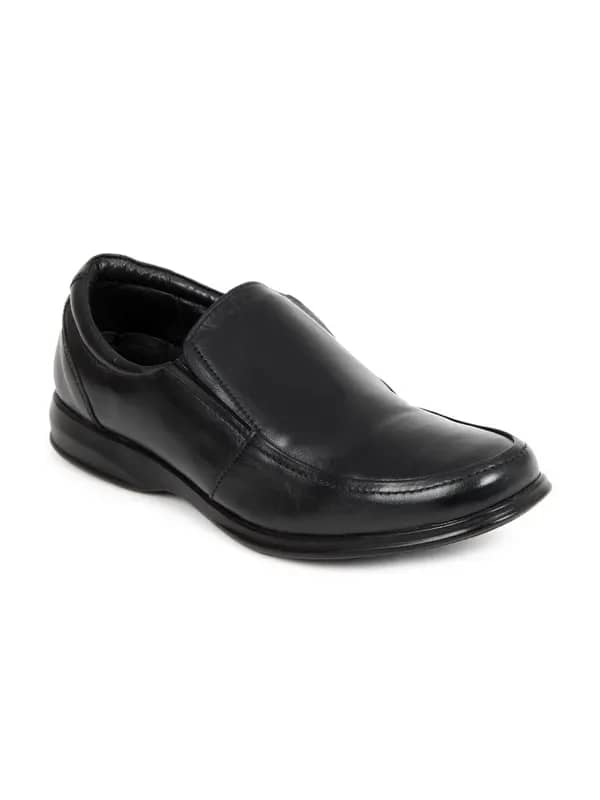 Franco Leone Men Black Formal Shoes