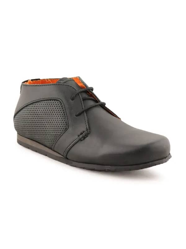 Ganuchi Men Casual Black Casual Shoes