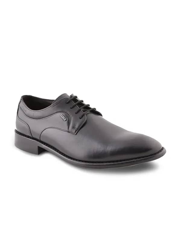 Clarks Men Leather Black Formal Shoes