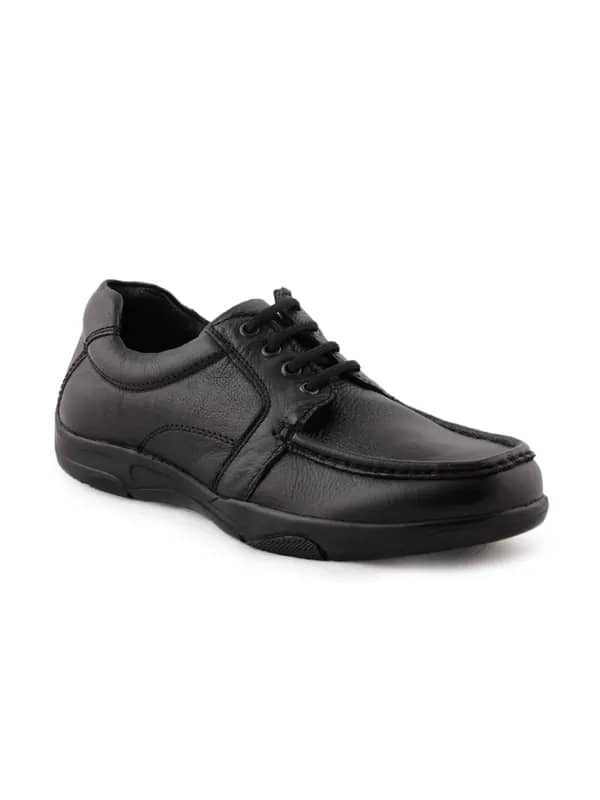 Red Tape Men Black Shoes