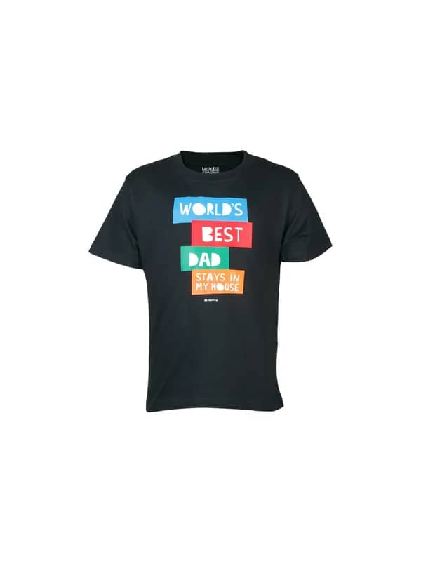 Tantra Unisex Printed Black Tshirts