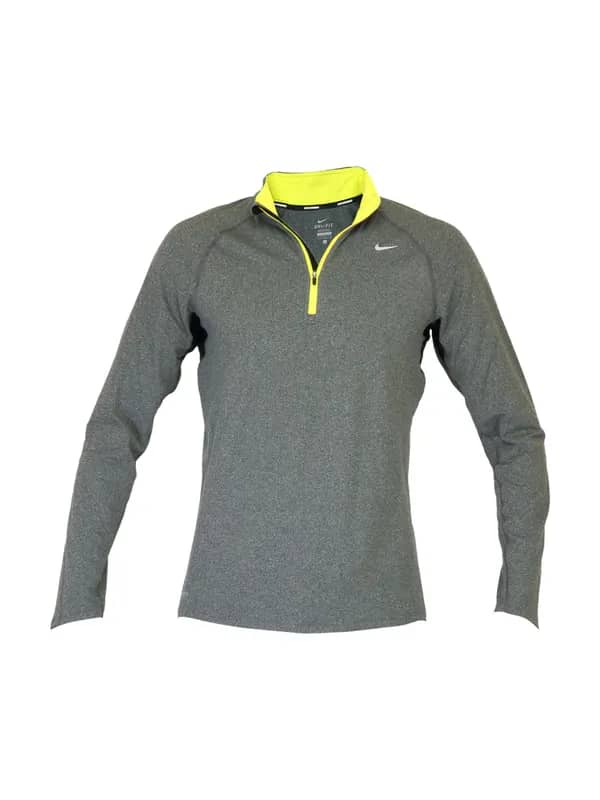Nike Men Zip Grey Sweatshirts