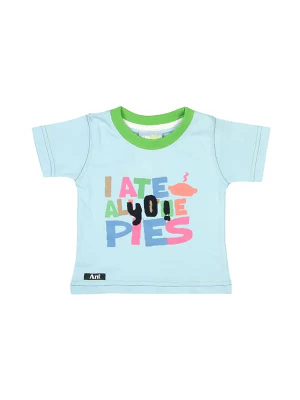 Ant Kids I Ate Blue Tshirts