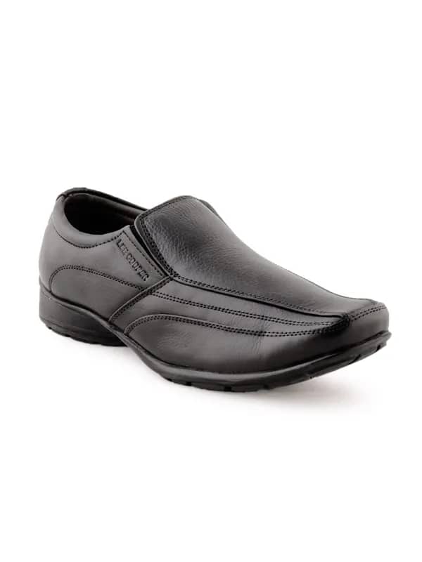 Lee Cooper Men Formal Black Shoes