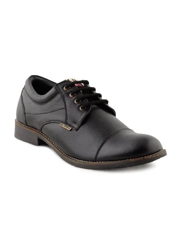 Lee Cooper Men Formal Black Shoes