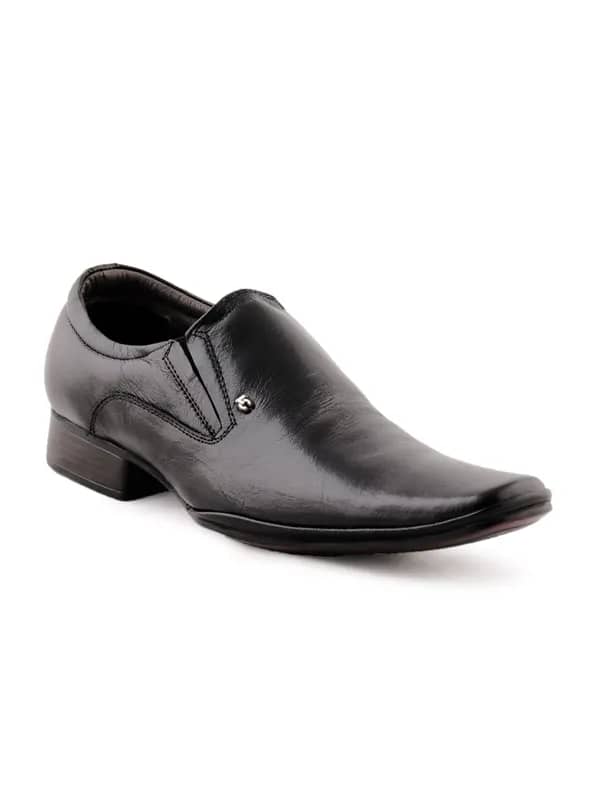 Lee Cooper Men Formal Black Shoes
