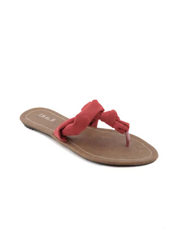 Inc 5 Women Casual Red Flats
