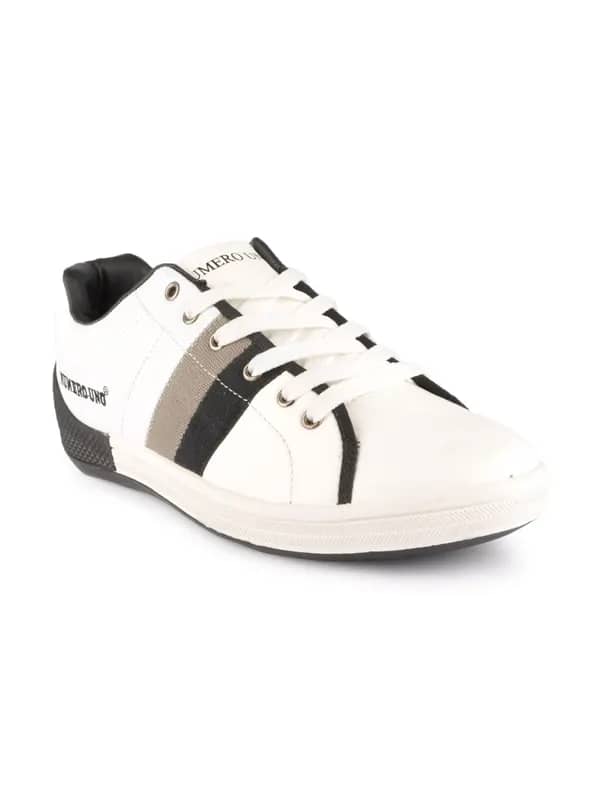 Numero Uno Men White Casual Shoes