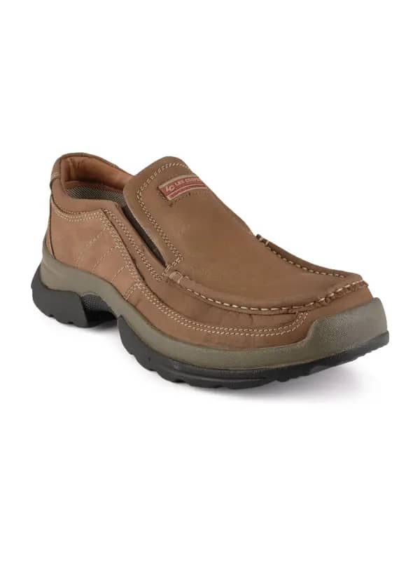 Lee Cooper Men Formal Brown Casual Shoes