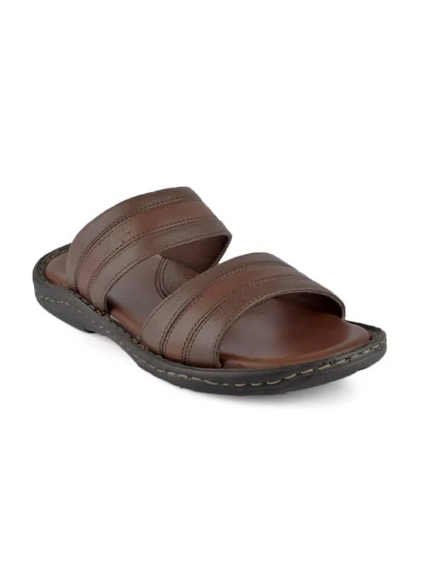 Lee Cooper Men Brown Sandals