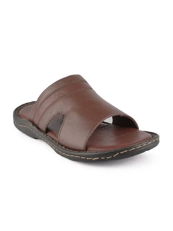 Lee Cooper Men Brown Sandals