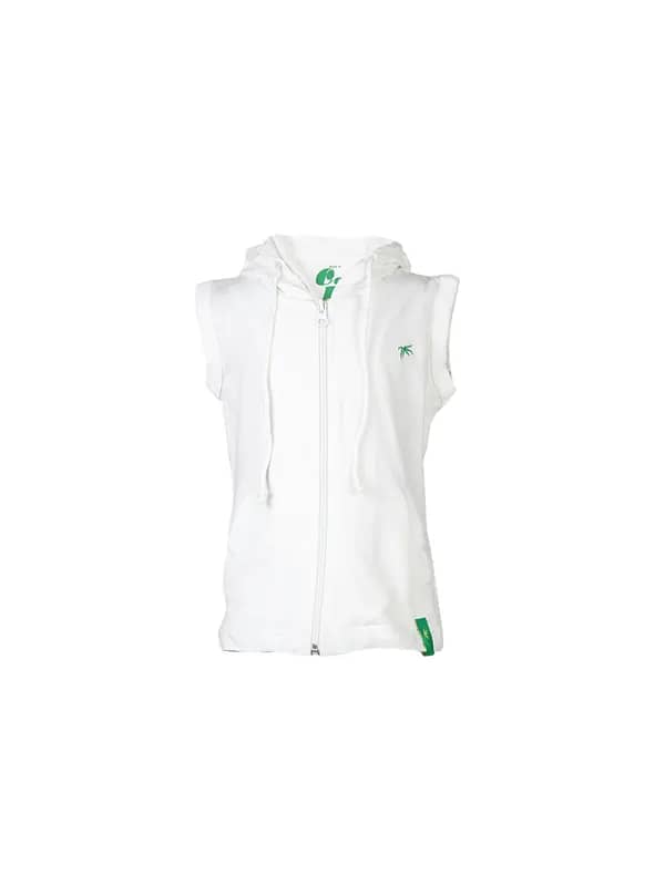 Palm Tree Kids Boys Solid White Jackets