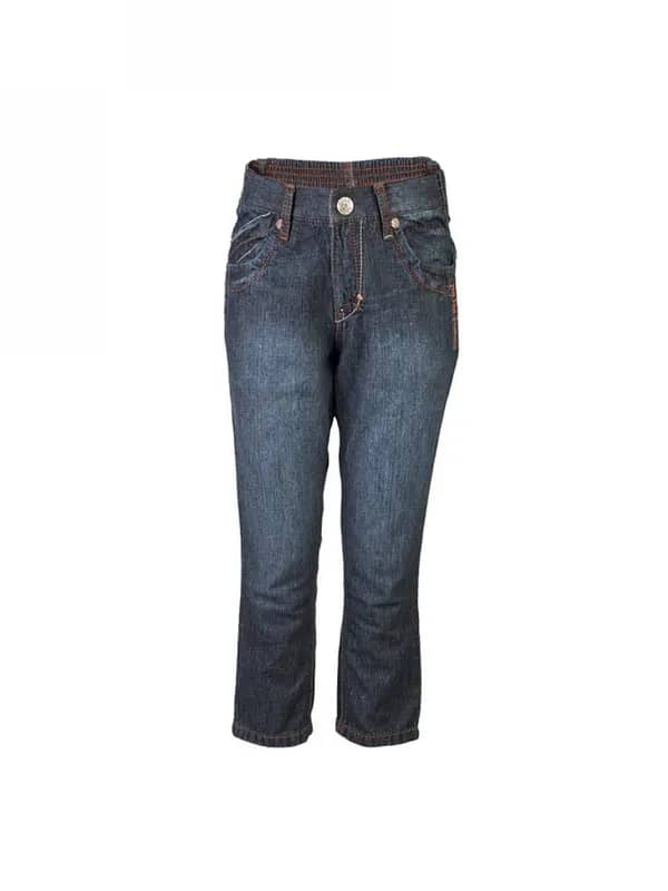 Palm Tree Kids Boy Washed Blue Jeans