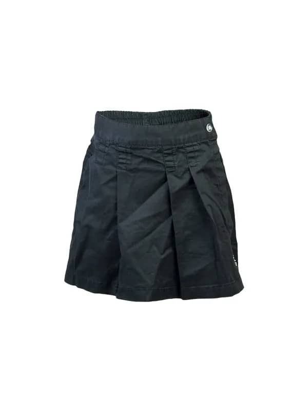 Gini and Jony Kids Girls Solid Black Skirts