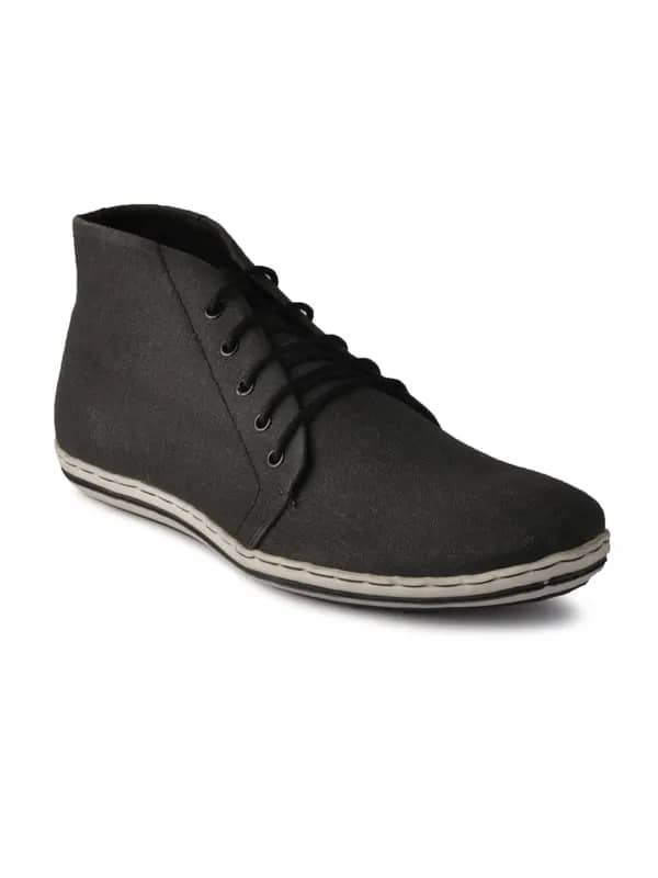 Carlton London Men Casual Black Casual Shoes