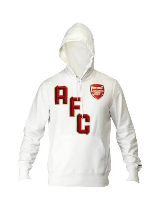 Nike Men Printed White Sweatshirts