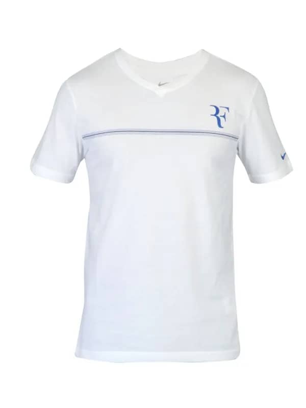 Nike Men Solid White Tshirts