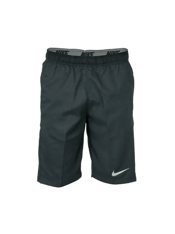 Nike Men Solid Navy Blue Shorts