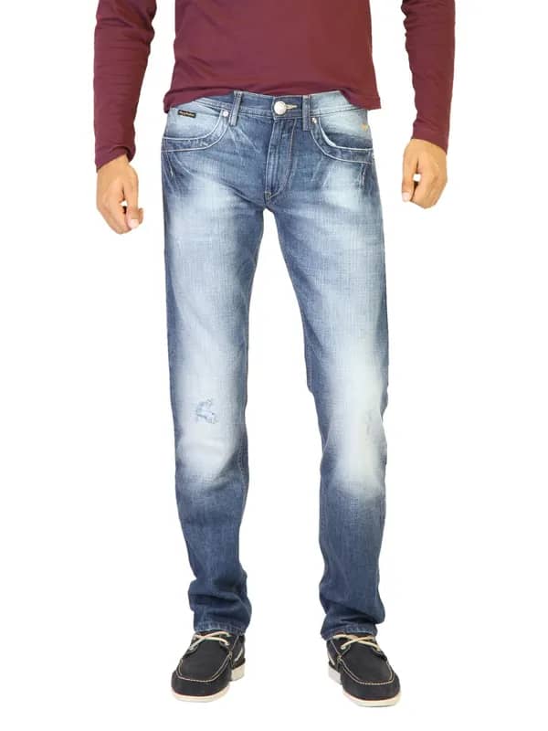 Flying Machine Washed Blue Jeans
