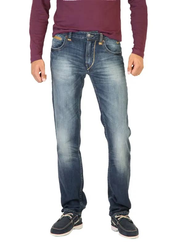Flying Machine Men Washed Blue Jeans