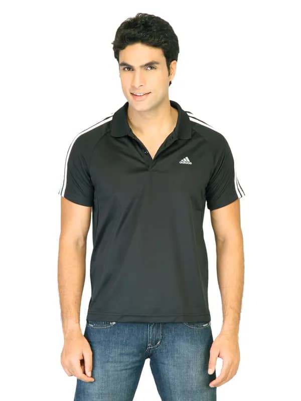 ADIDAS Men Solid Black Jerseys