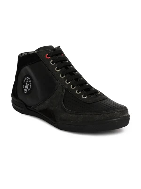 Flying Machine Men Casual Black Casual Shoes