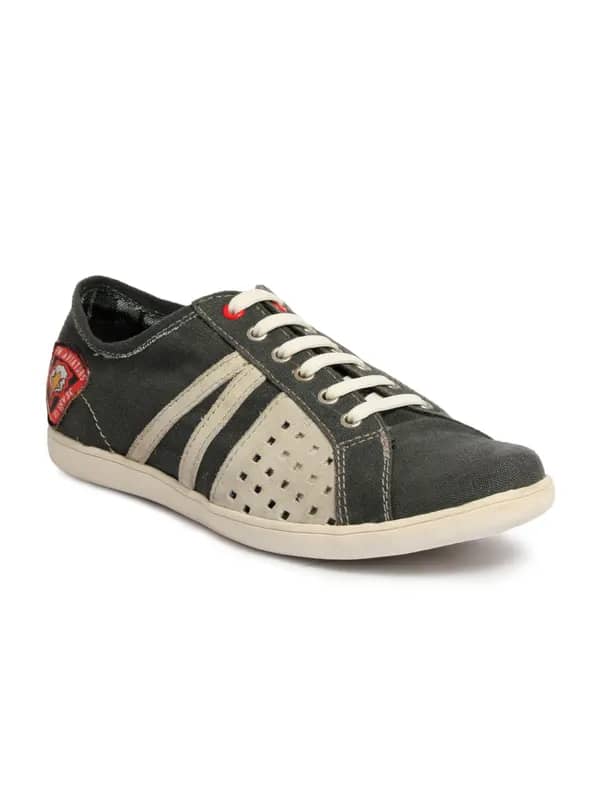 Flying Machine Men Casual Grey Casual Shoes